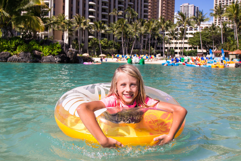 Travel with kids Hilton Hawaiian Village Waikiki Hawaii