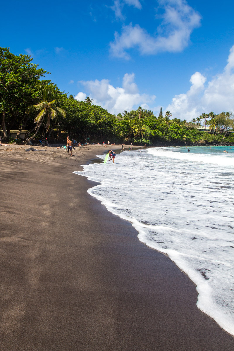 Hamoa Beach on the Road to Hana in Maui, Hawaii