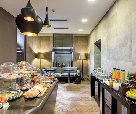 Residence Palazzo Al Velabro breakfast room