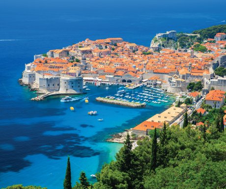 Old Town Dubrovnik, Adriatic Sea