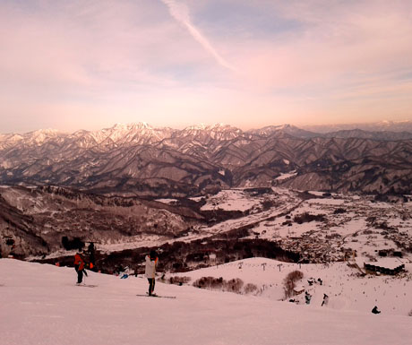 View at Hakuba, Japan