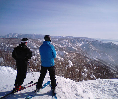 View at Nozawa Onsen, Japan