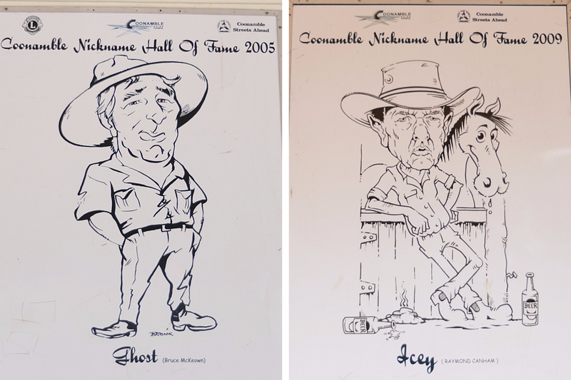 The Nickname Hall of Fame is an uniquely Australian way to celebrate the characters of Coonamble