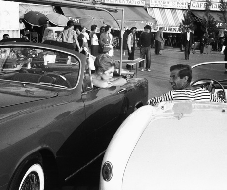 Bardot and Roger Vadim in St Tropez