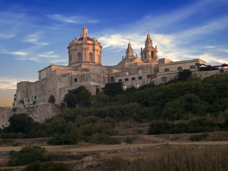 Malta Mdina and Zebbug destination in Europe on a budget