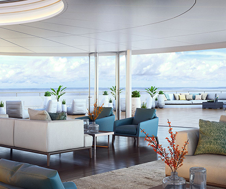 Ritz Carlton Cruise Observation Lounge