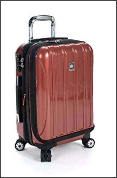 Delsey Helium Aero Expandable Spinner - one of the best carry-on suitcases