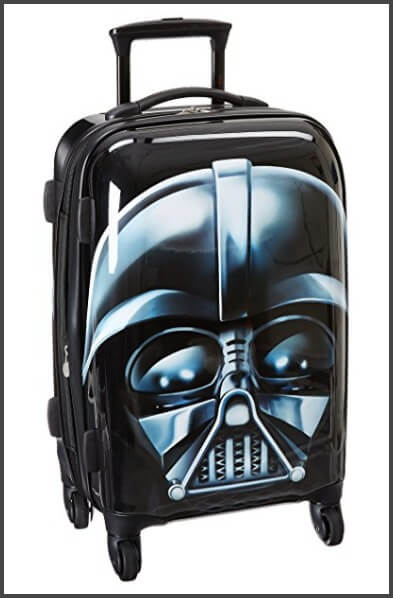 American Tourister Star Wars 21 Inch Hard Side Spinner - one of the best carry-on suitcases for kids :) 