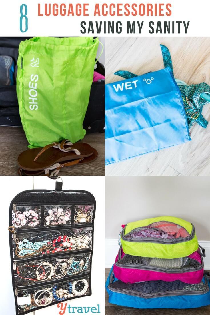 Packing organization driving you crazy? Here are 8 luggage accessories helping me pack neatly and efficiently and saving my family travel packing sanity.