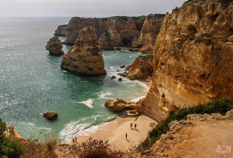 Algarve, Portugal might just have the best beach in the world with Praia Da Marinha Beach