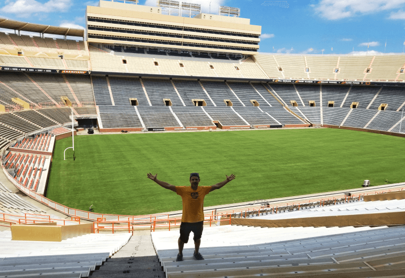 Neyland Stadium - home of the University of Tenneessee Volunteers Football team