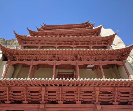 Buddhist temple, Mogao, China