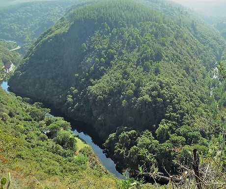 Garden Route, Wilderness, Map of Africa