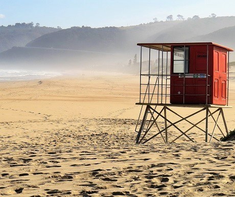 Garden Route, Wilderness, life saver platform