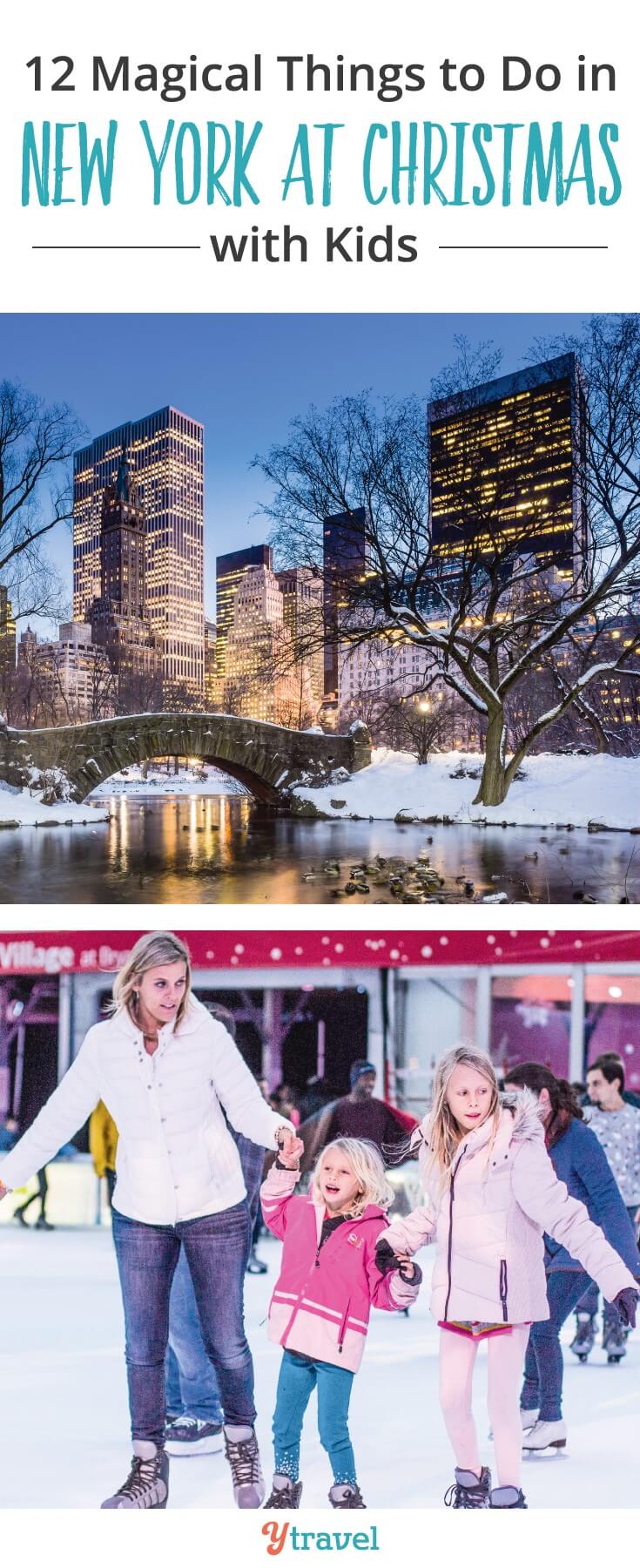 Woop! Things to do in New York City at Christmas with kids. It's the most magical time of the year and no one does the Christmas Holiday Season like New York #NewYork #NewYorkCity #NewYorkChristmas #NYC