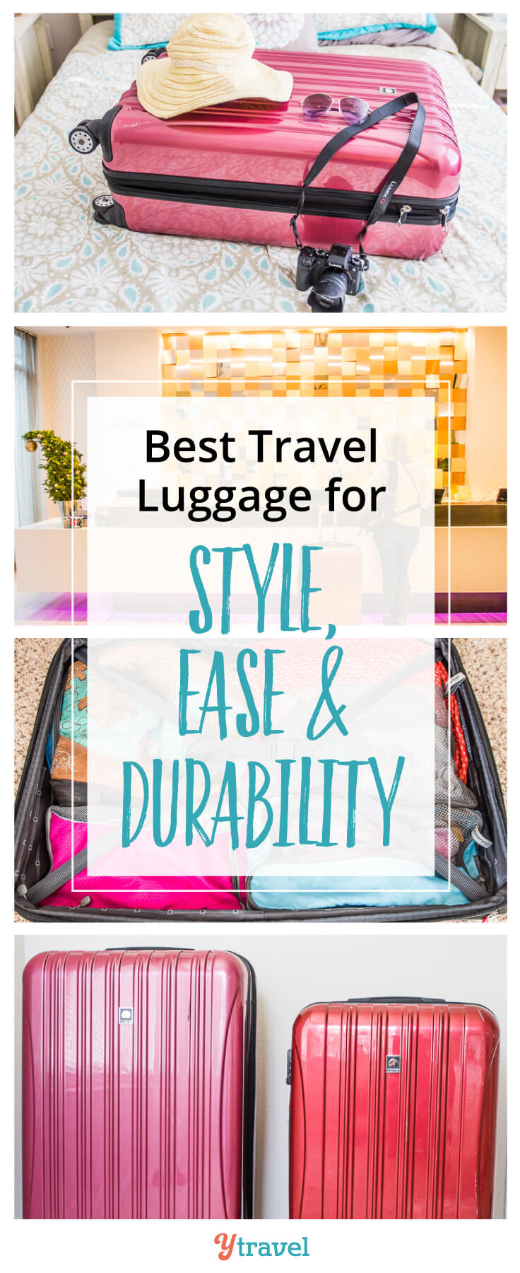 Delsey suitcase review - one of the best travel suitcases for style, ease, and durability.