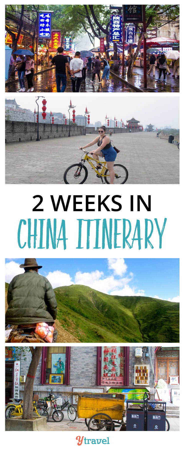 2 Week China Itinerary. Tips on the best places to visit in China, plus info on tours and accommodation.