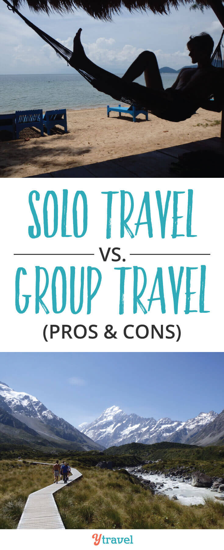 Solo Travel vs Group Travel? Should you travel solo or in as group? The decision to travel solo or in a group can be one that’s particularly tough, especially for a first time traveler. Learn the PROS and CONS of each.