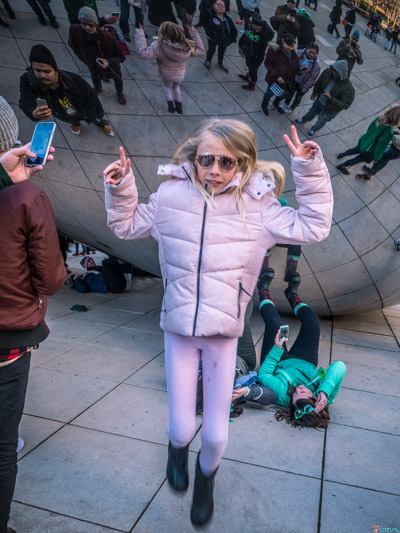 Cloud Gate Bean Millennium Park Chicago (1)