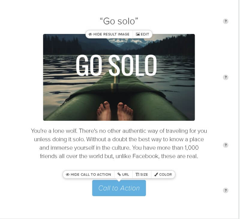 Go solo travel