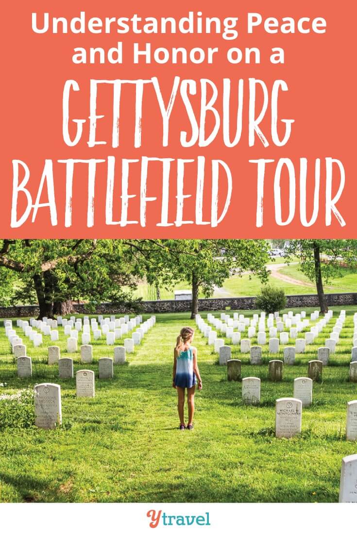 A visit to the Gettysburg Battlefields provides a time for curiosity and reflection. WE can learn from the Civil War history and any battlefields and find the peace within the horror and how to move forward