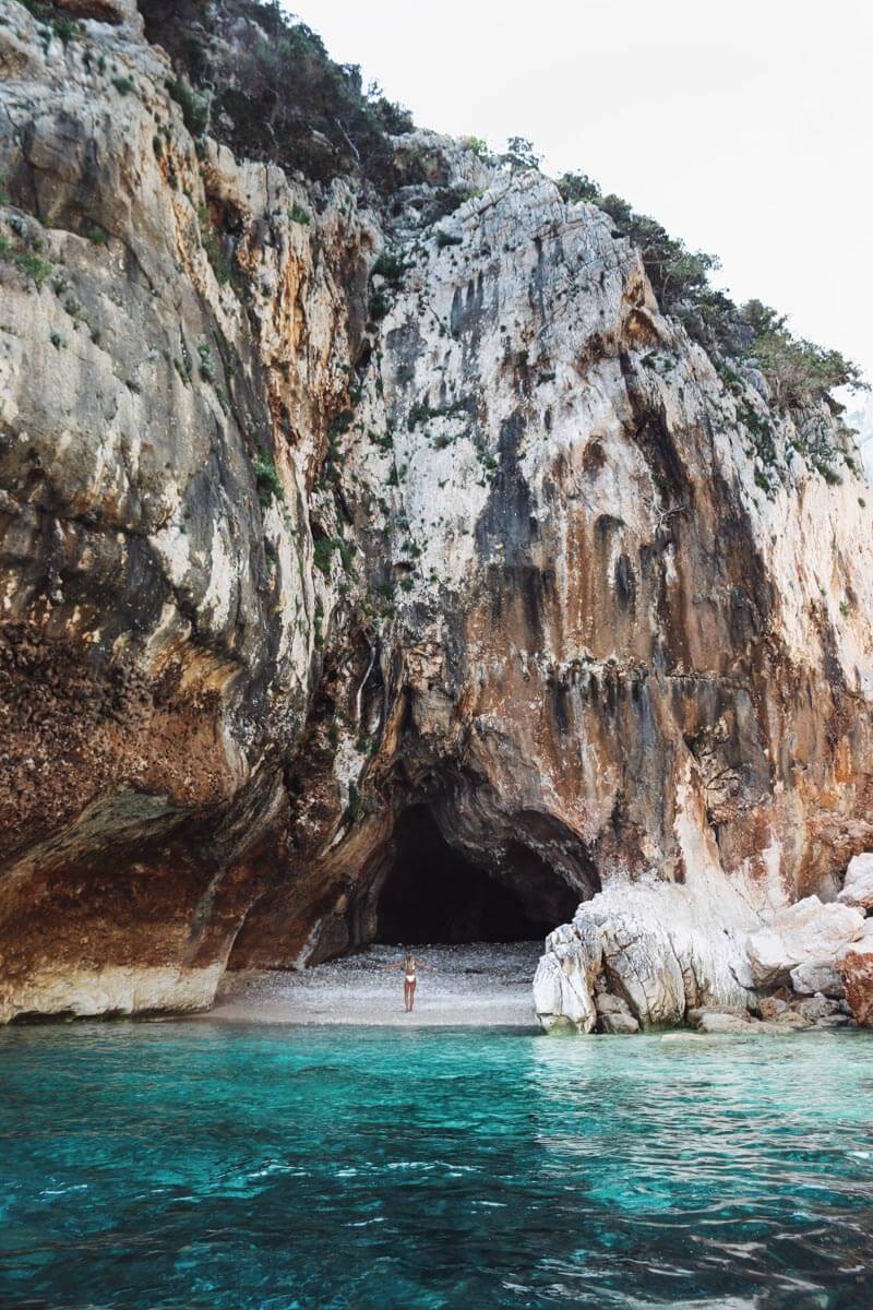 Cala Gonone, Sardinia, Italy - beautiful place to visit on your Italy honeymoon or Italy vacation