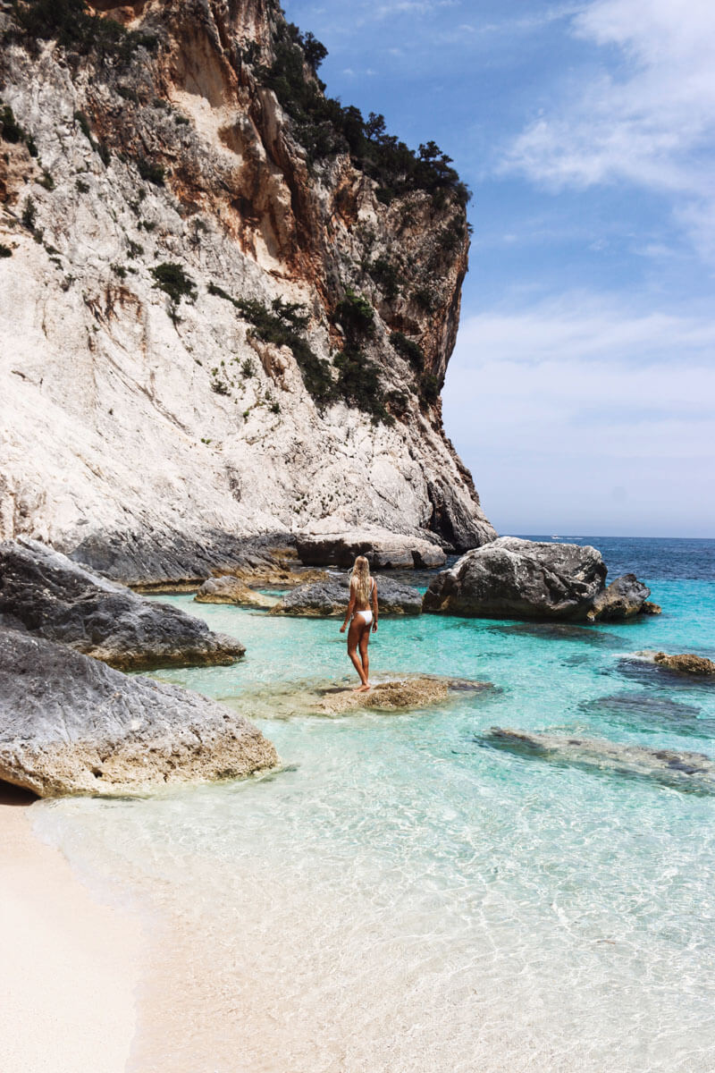 Italy honeymoon destination - Cala Gonone in Sardinia, Italy - beautiful place to visit for your Italy vacation 