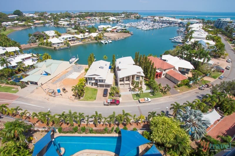 homes on marina at Cullen Bay