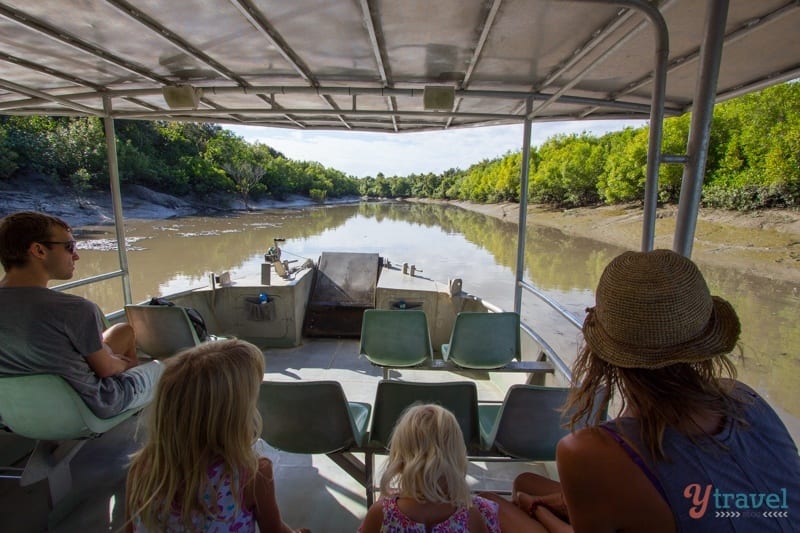 people sitting on a boat