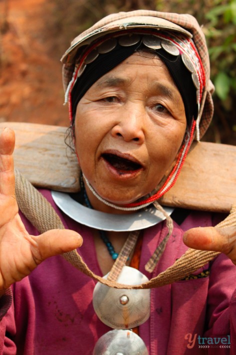 Akha hill tribe woman