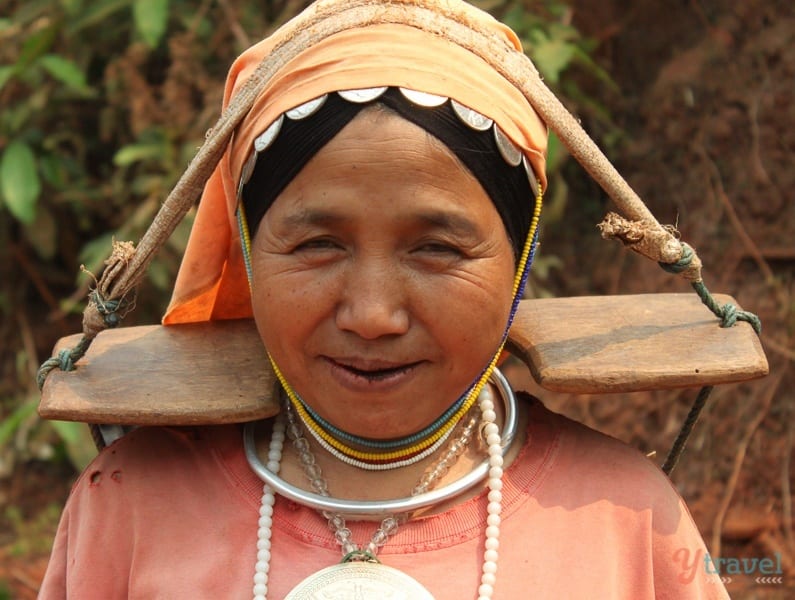 Akha hill tribe woman