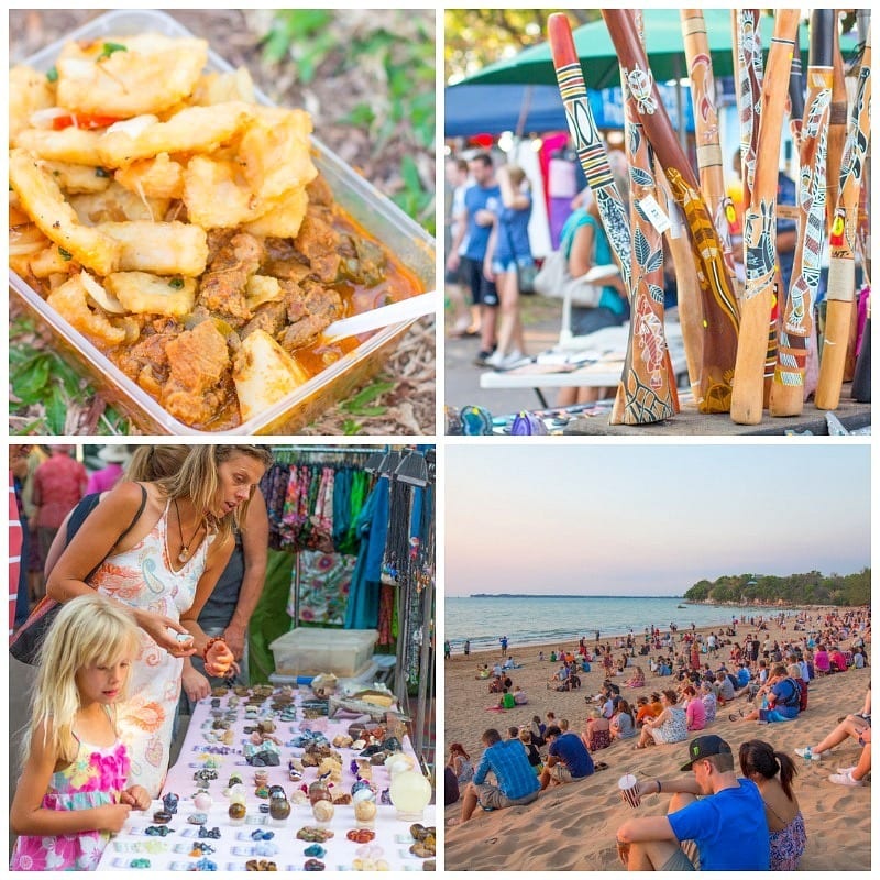 Midil Beach Markets, Darwin, Australia