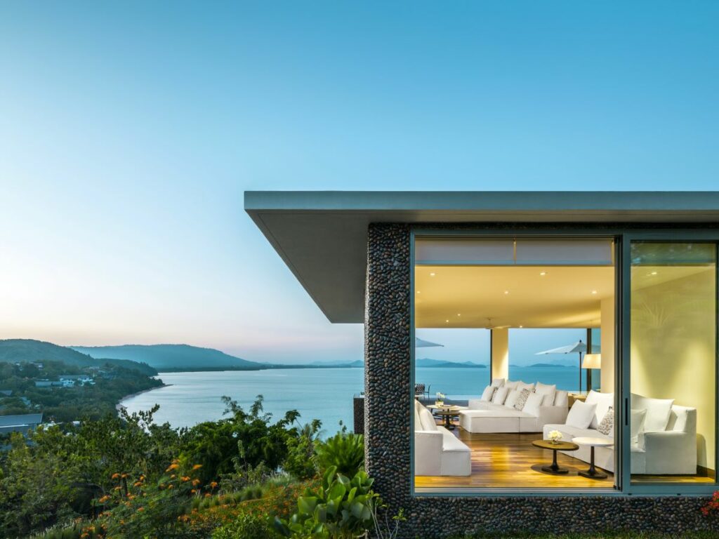 Point yamu villa overlooking ocean