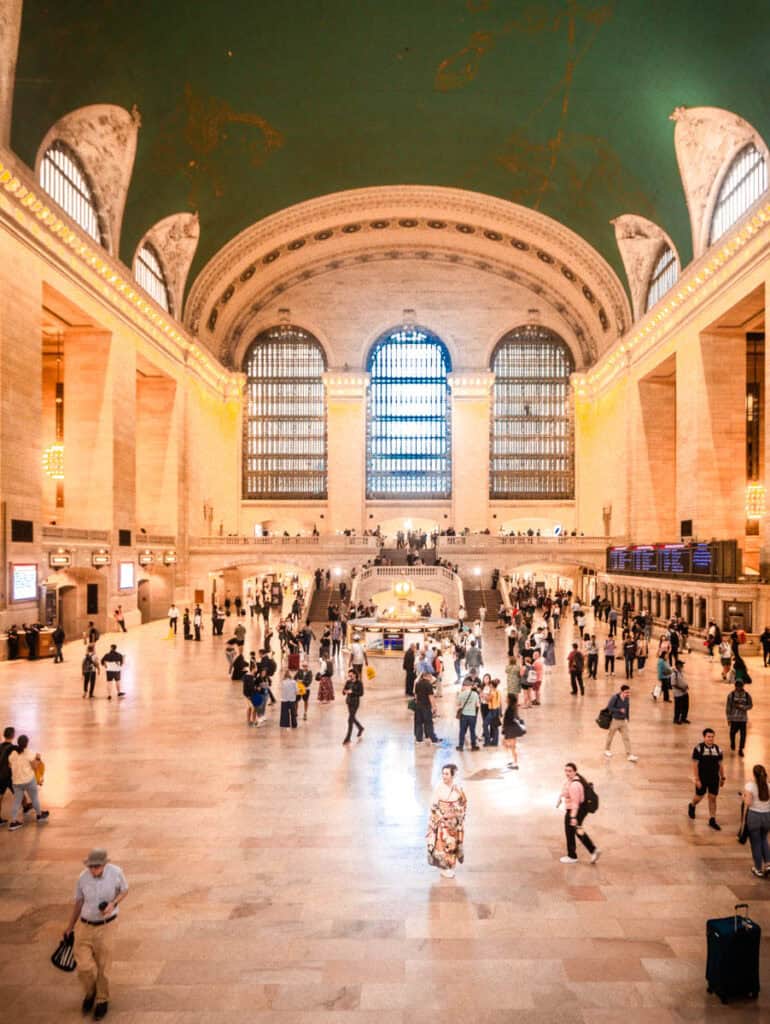 inside of the grand central terminal