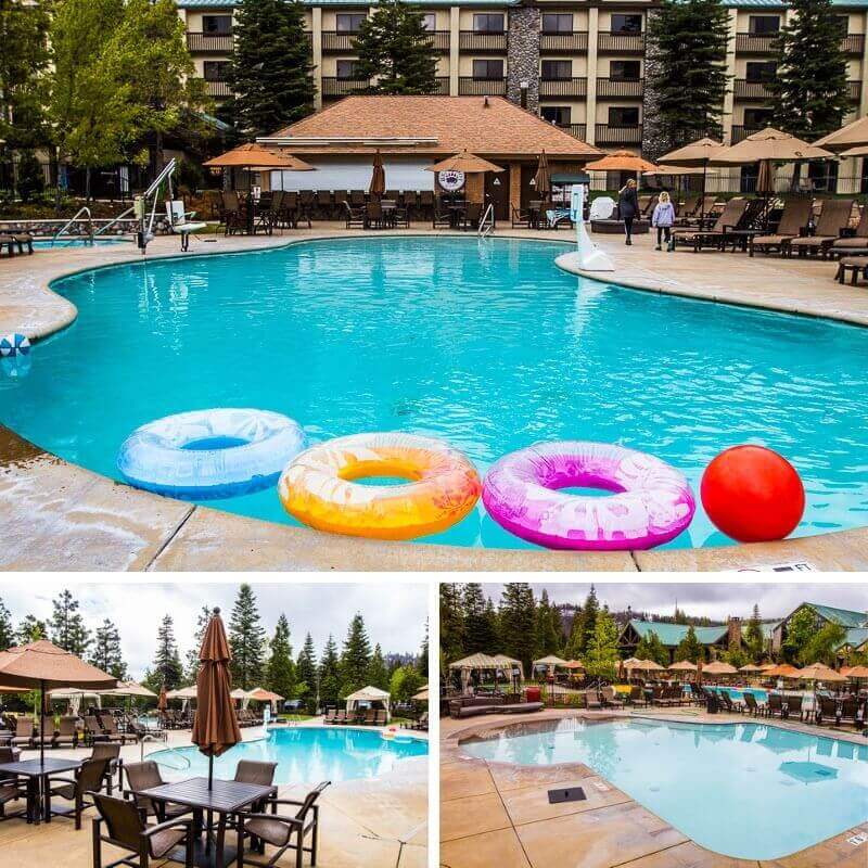 swimming pool at tenaya lodge