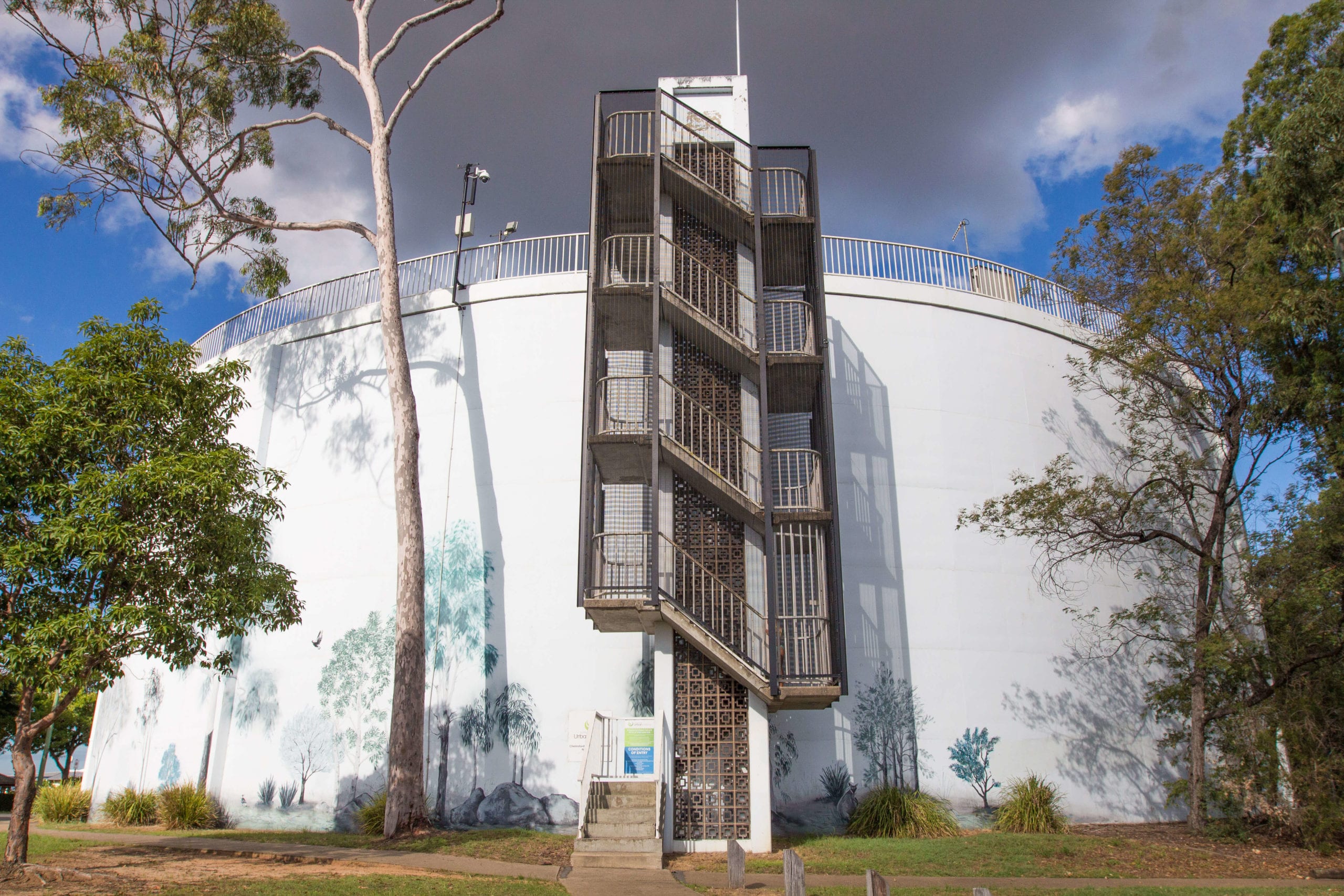 Denmark Hill water tower 