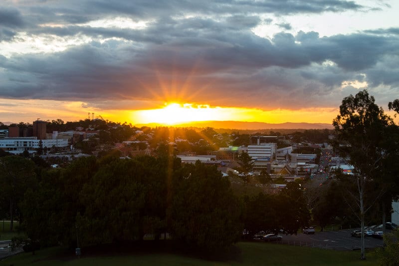 Sunset at Lions Lookout 