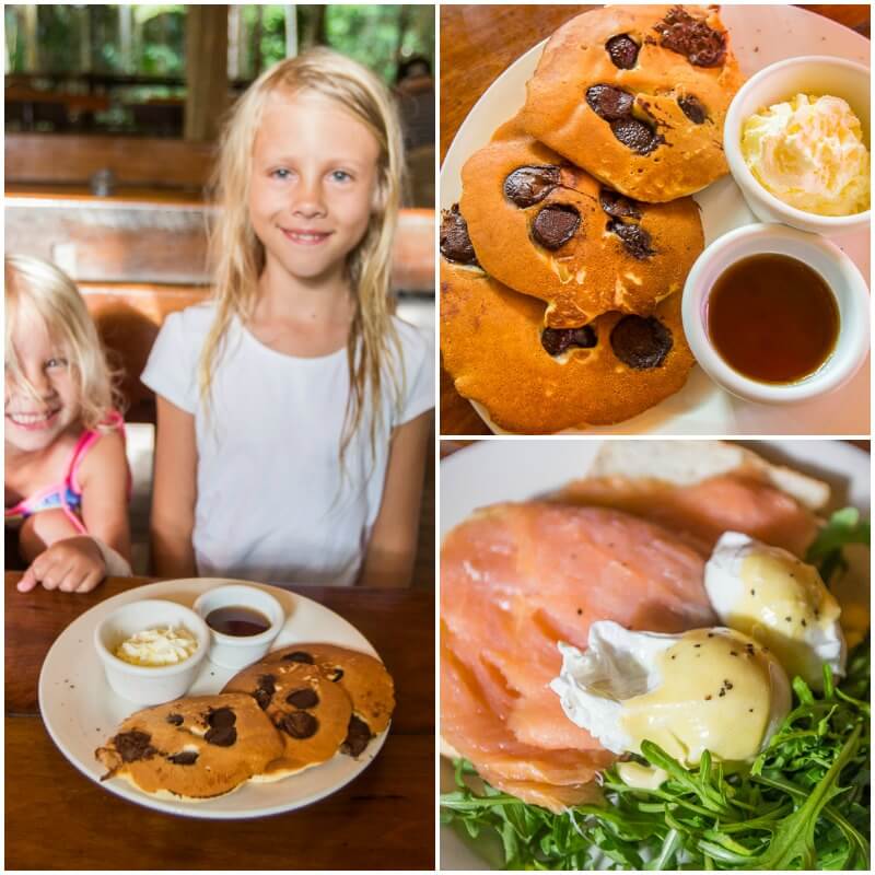 Breakfast at Cape Trib Beach House