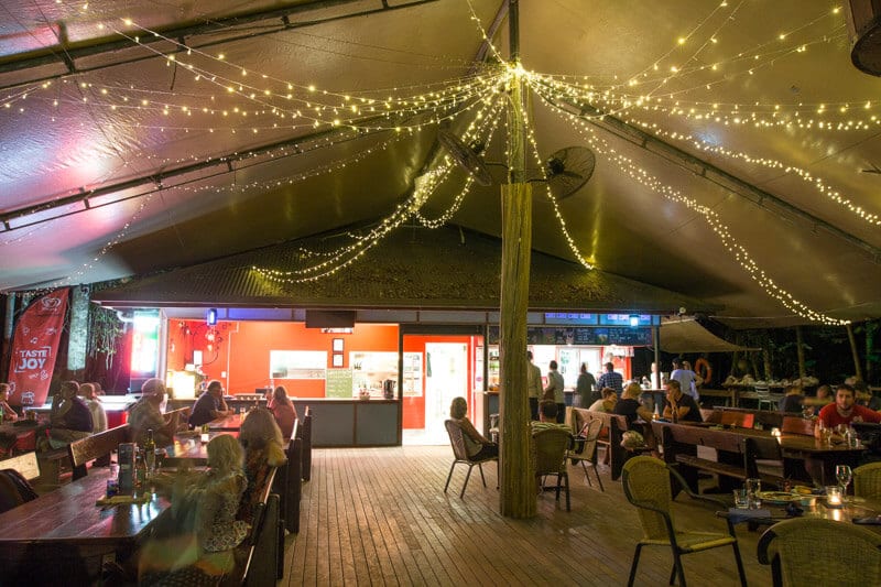 Dinner at Cape Trib Beach House in the Daintree Rainforest