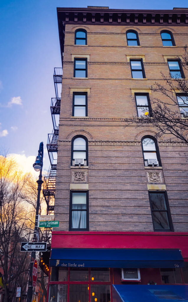 friends building in greenwich village