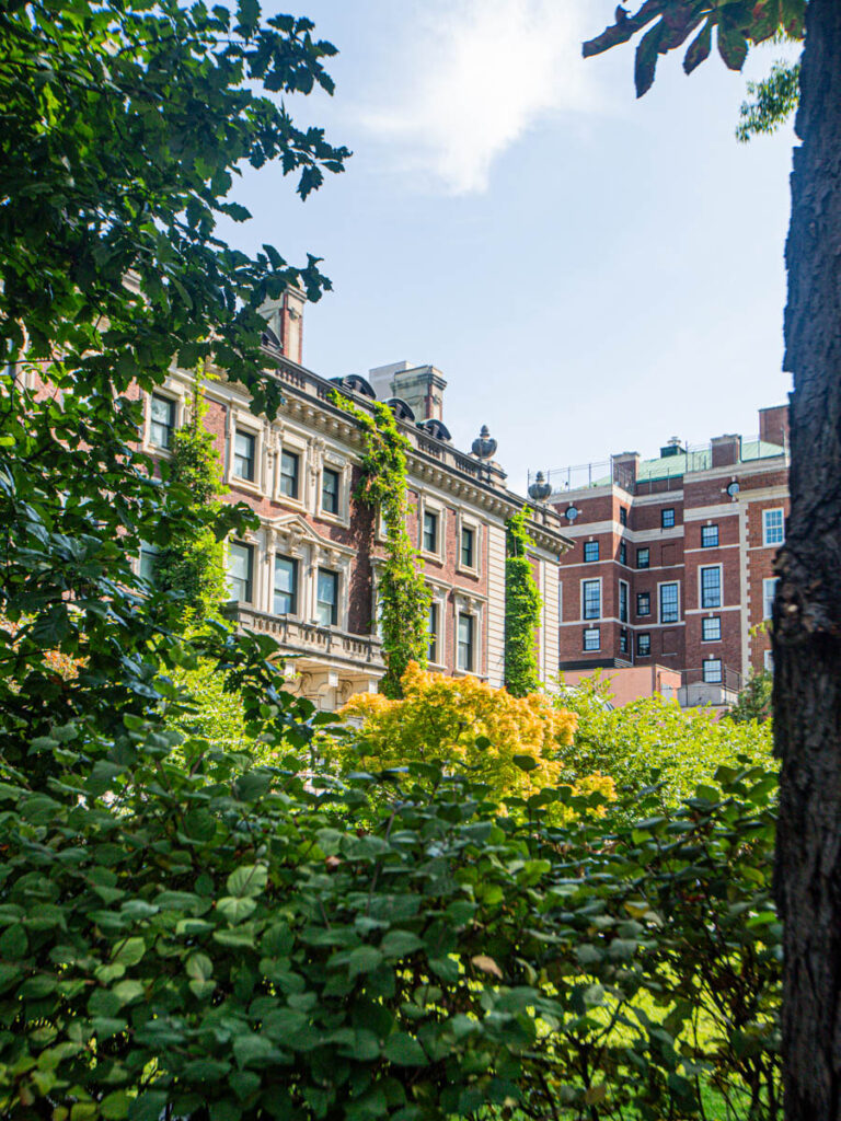 exterior of copper hewitt building