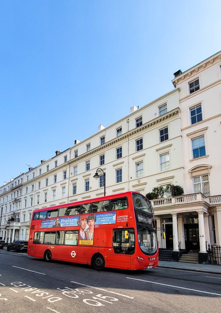 London double decker bus