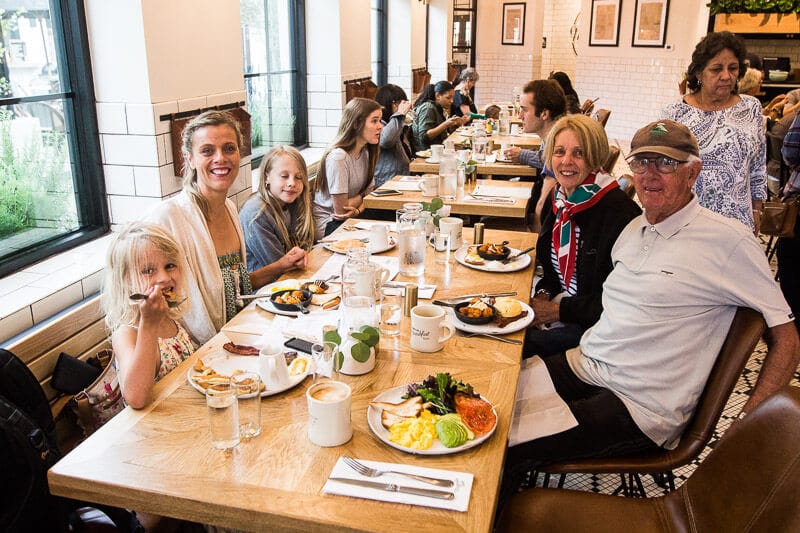 family dining at magnolia table restaurant waco tx