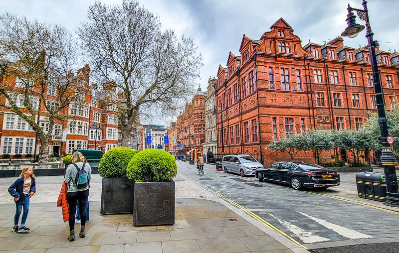 streets of Mayfair, London