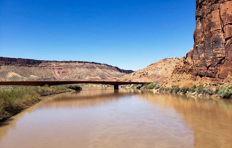 colorado river in moab