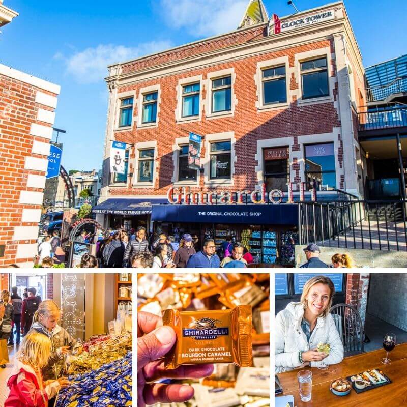 ghiradelli building at san francisco