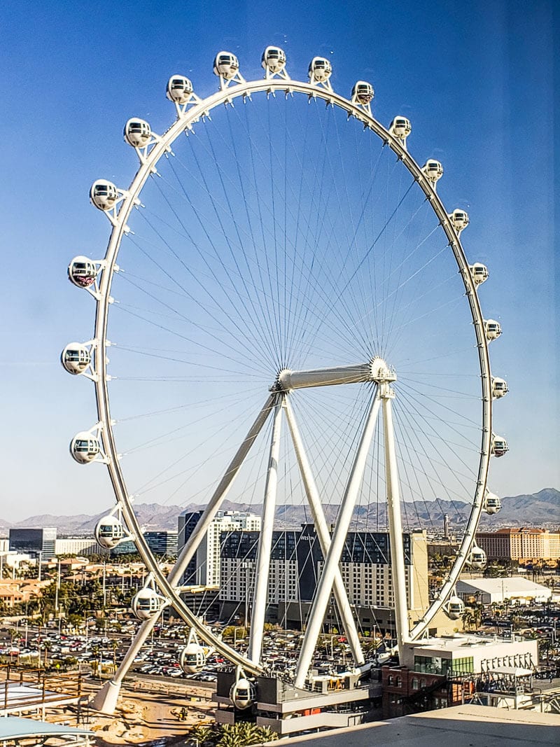 High roller wheel Vegas