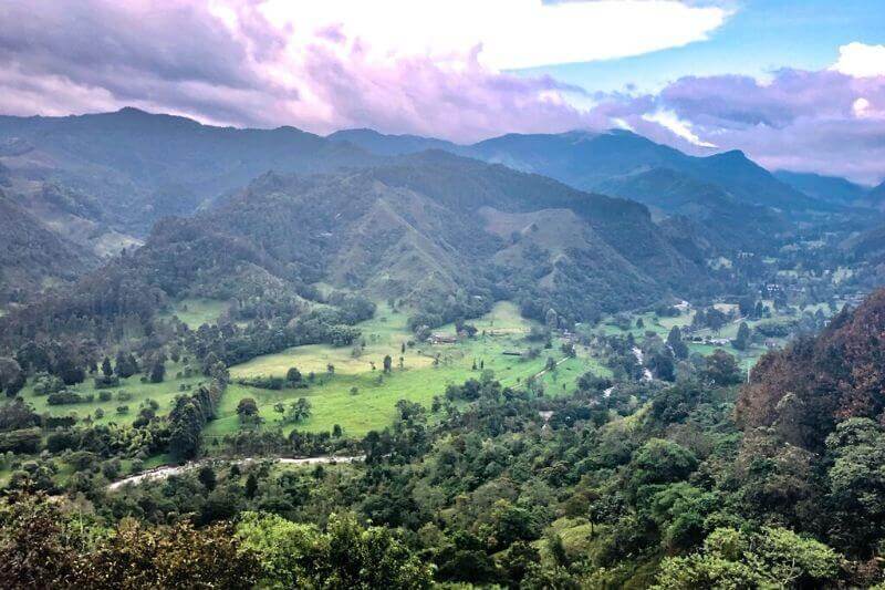 Salento Mirador view colombia