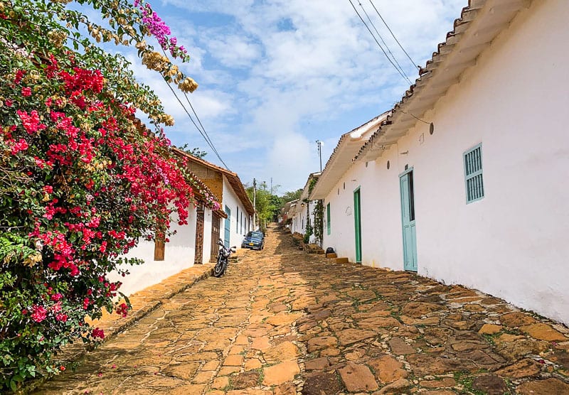 A path leading to a brick building