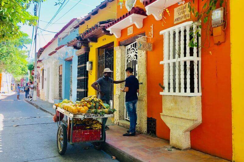 Cartagena Getsemani Neighborhood